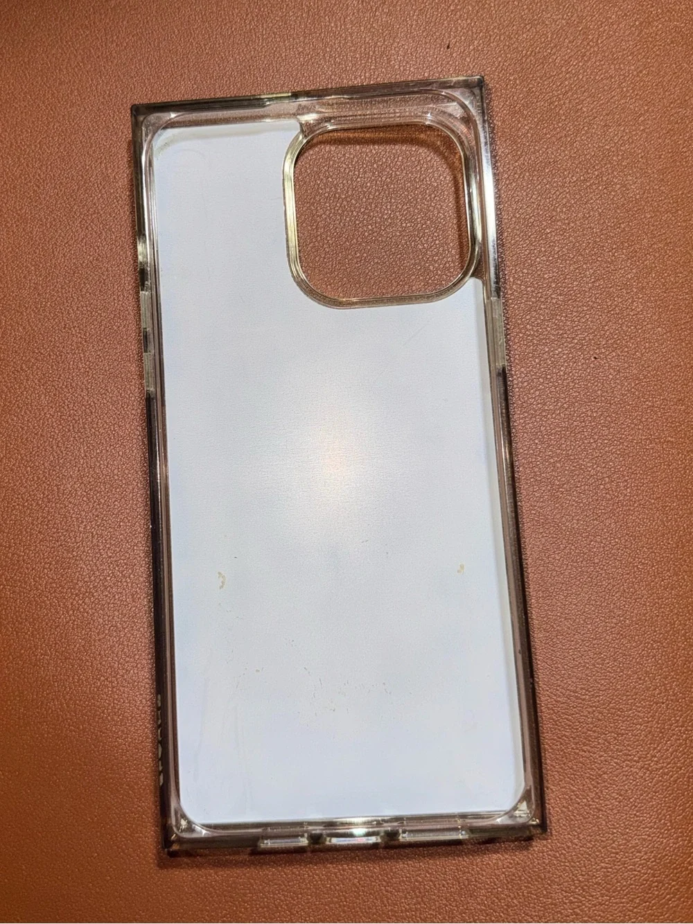 Tortoiseshell 15 pro max case - cream & black